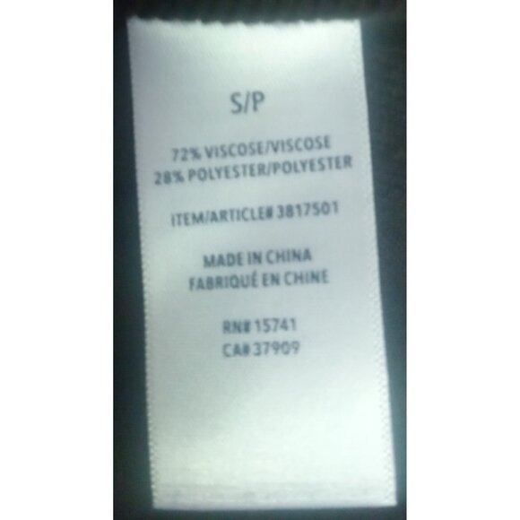 Splendid V-Neck Black Top Women’s S NWT Soft Jersey Luxe Stretch Casual Shirt - Picture 5 of 6